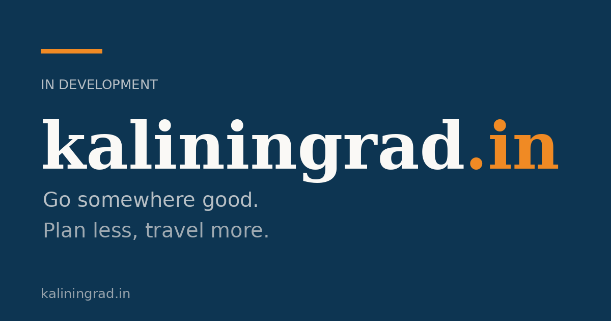 Link preview image for kaliningrad.in